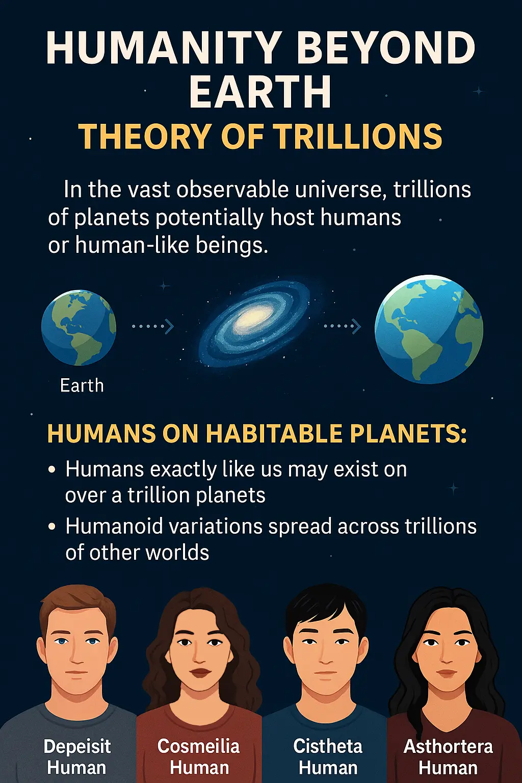 Humanity Beyond Earth: Theory of Trillions