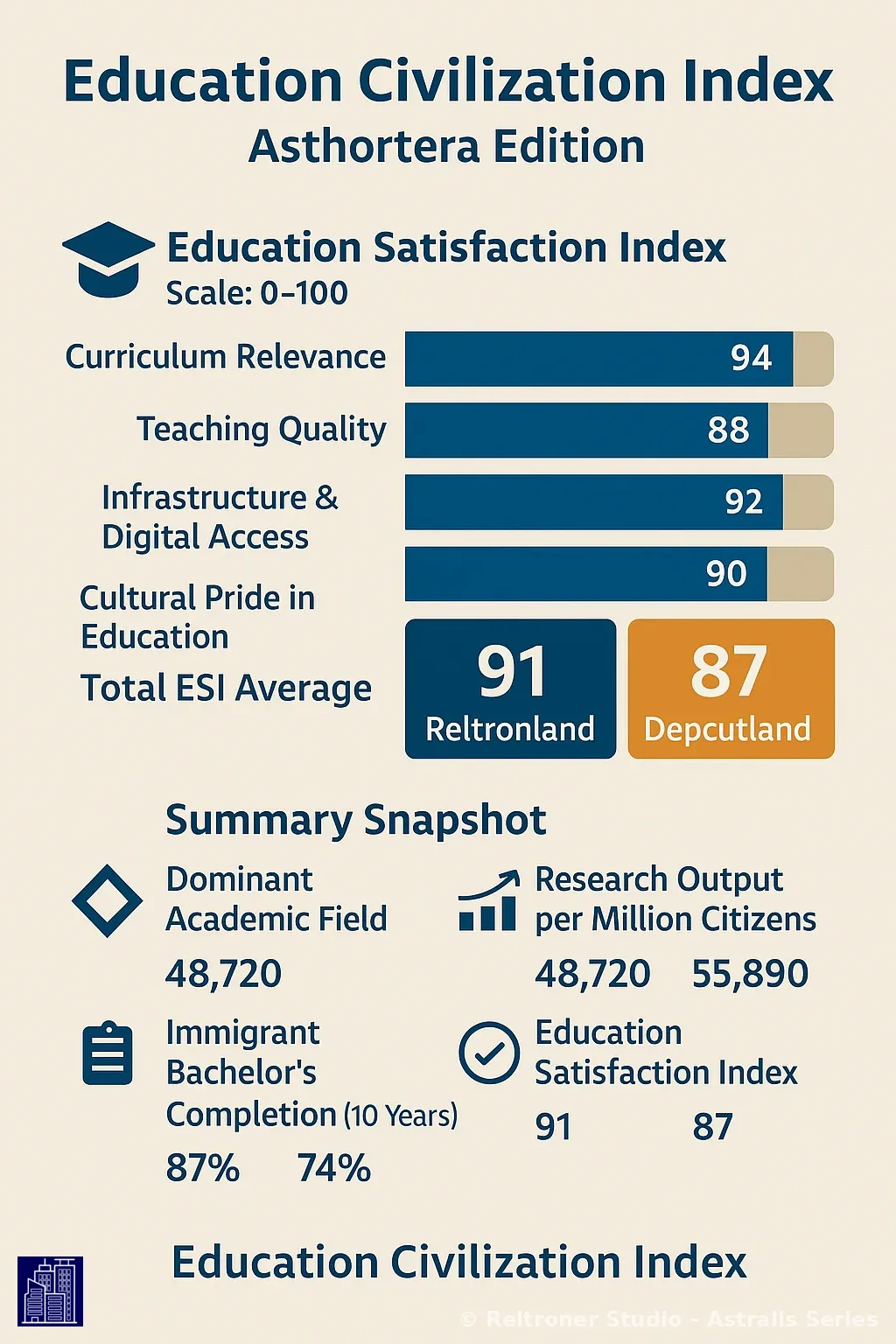 Education Civilization Index – Asthortera Edition