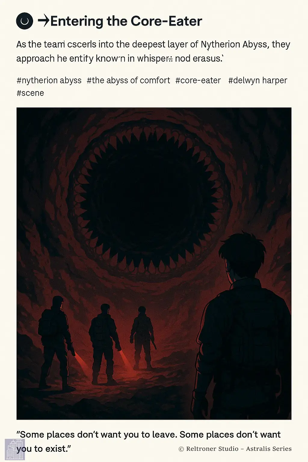 🕳 Entering the Core-Eater