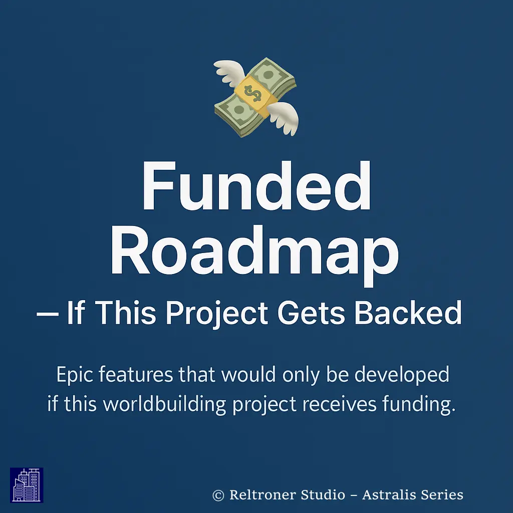 💸 Funded Roadmap — If This Project Gets Backed