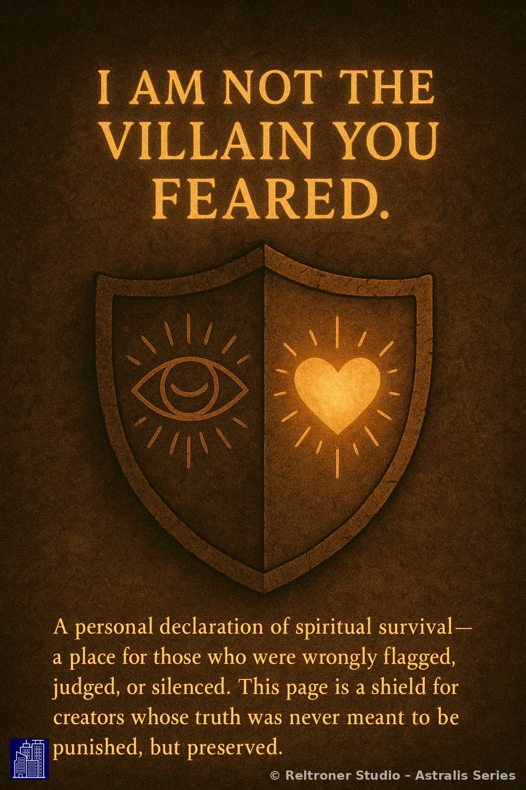 🛡️ I Am Not the Villain You Feared