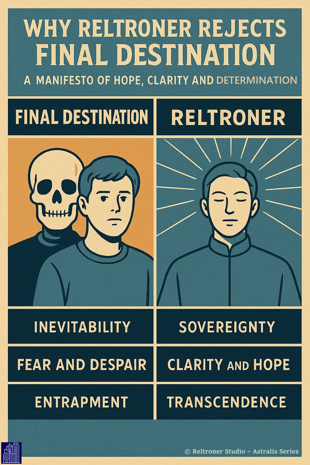 Why Reltroner Rejects Final Destination: A Manifesto of Hope, Clarity, and Determination