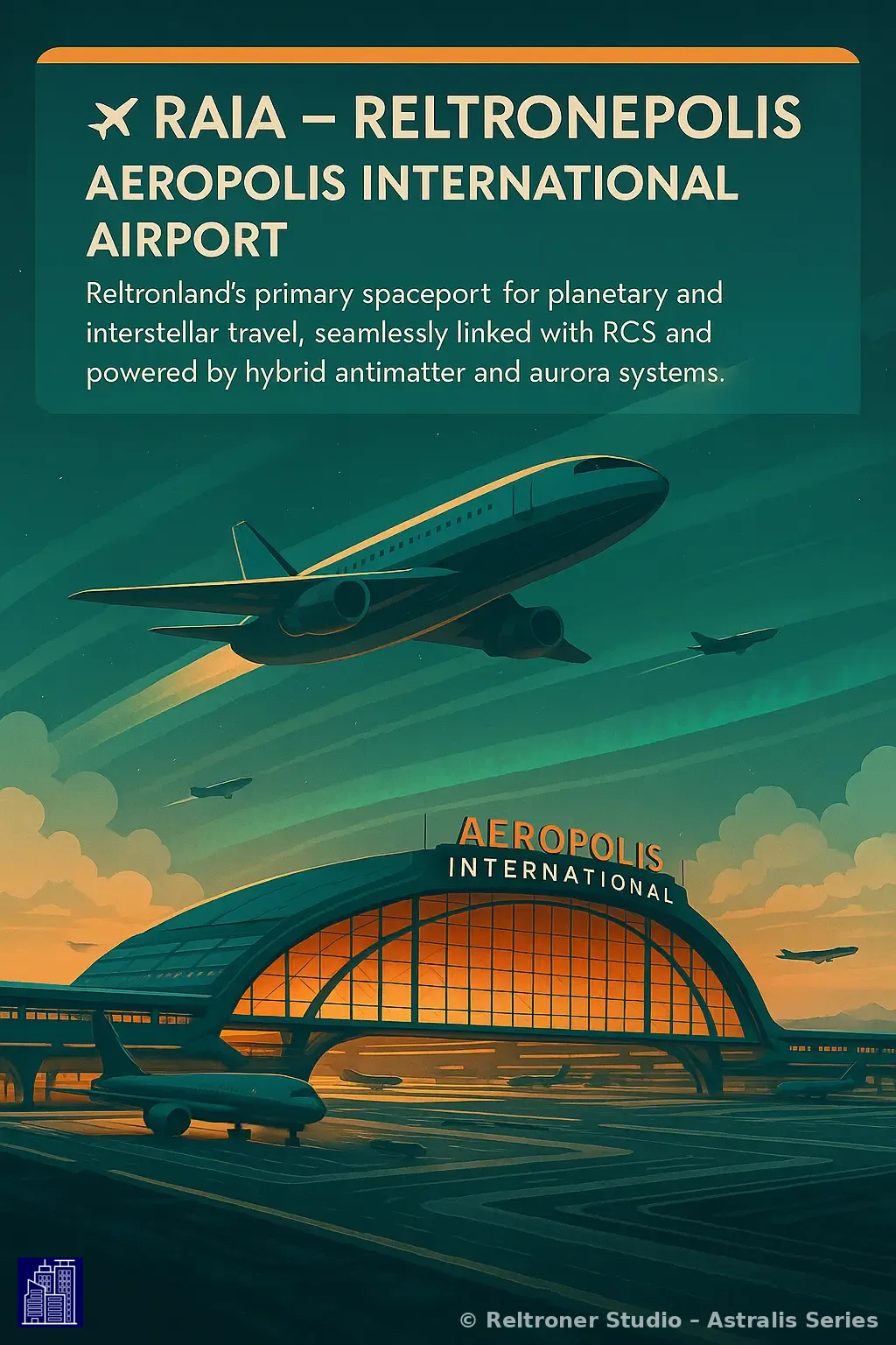 ✈️ RAIA — Reltronepolis Aeropolis International Airport