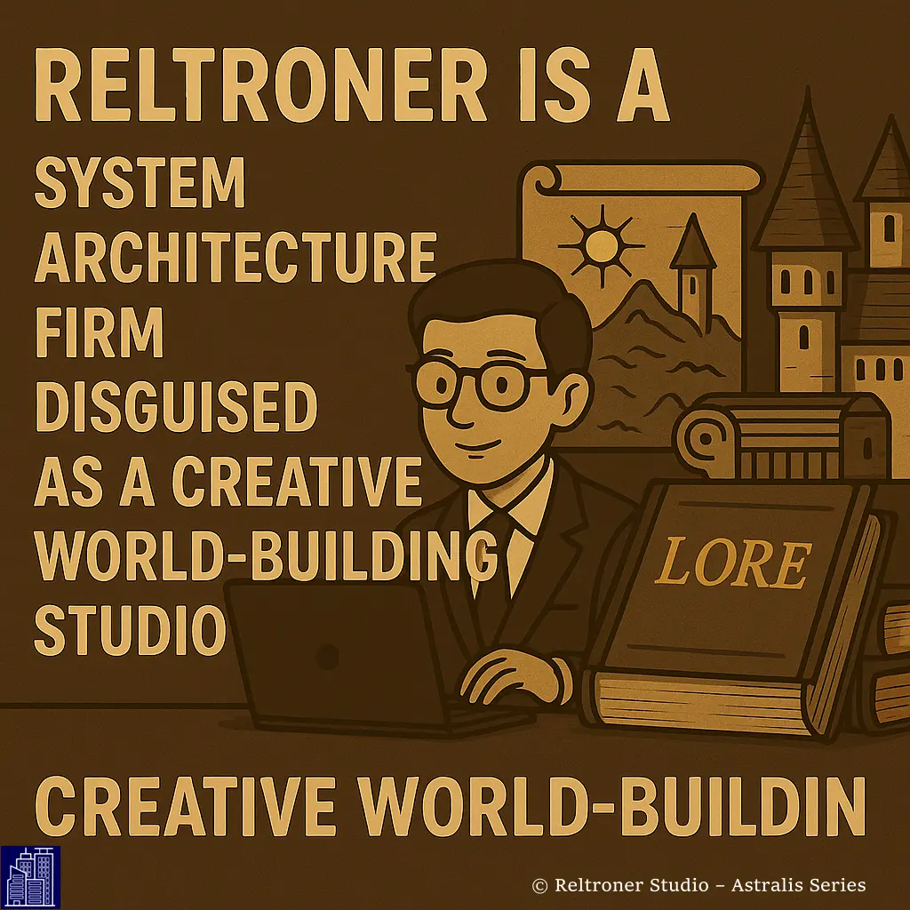 Reltroner is a System Architecture Firm Disguised as a Creative World-Building Studio