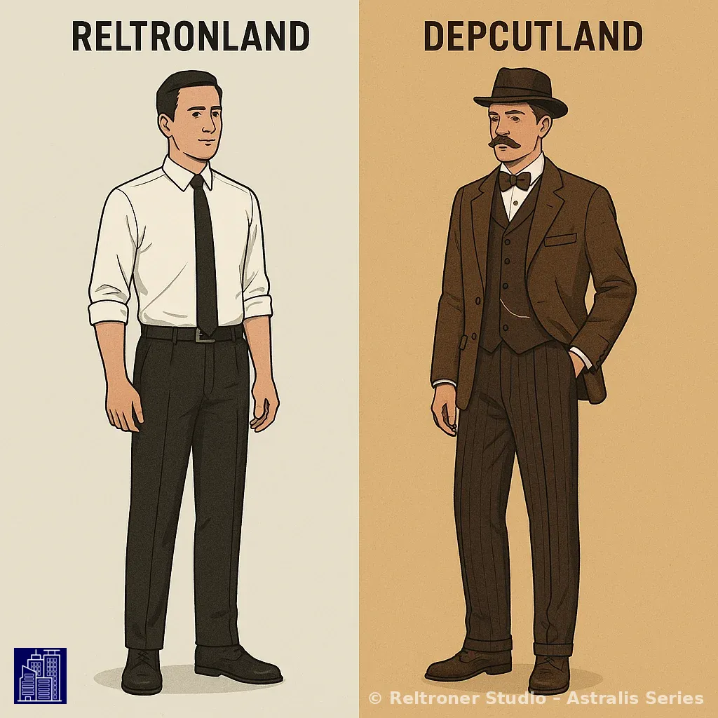 Reltronland and Depcutland Cultural Fashion