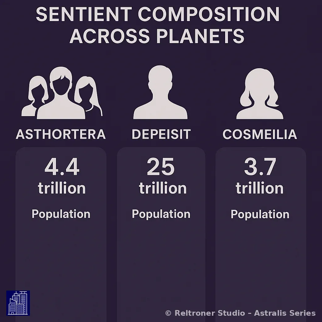 Sentient Composition Across Planets