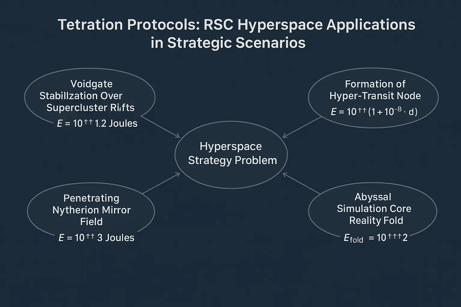 Tetration Protocols: RSC Hyperspace Applications in Strategic Scenarios