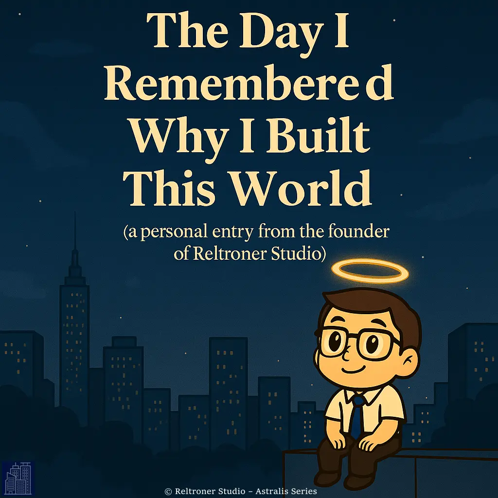 📖 The Day I Remembered Why I Built This World