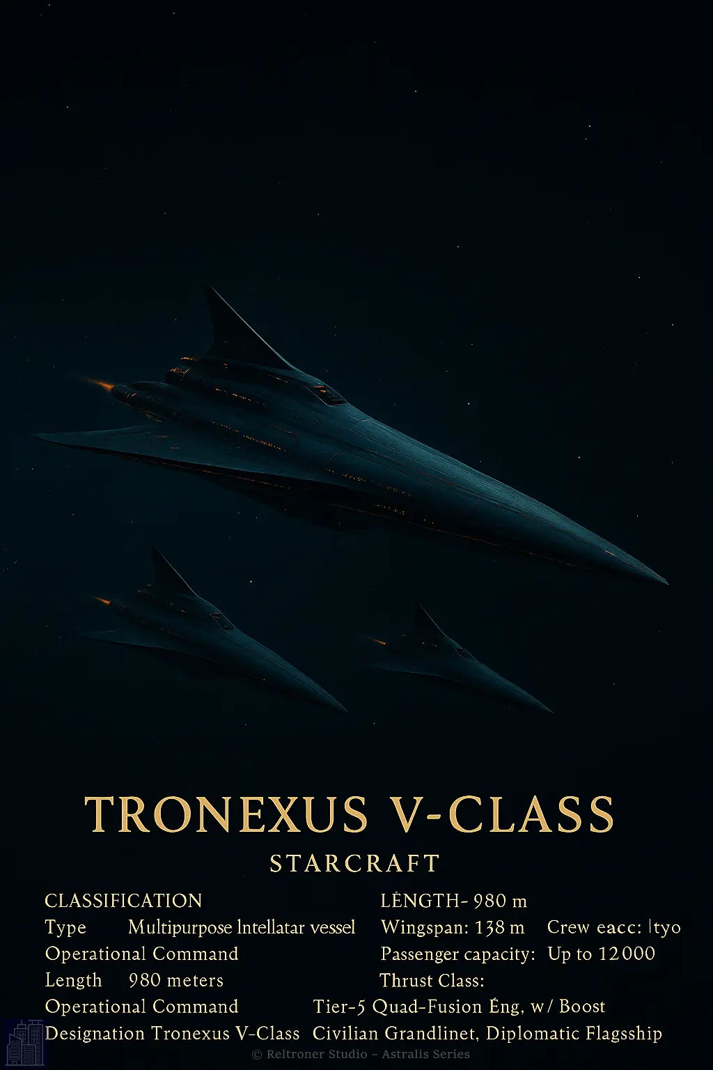 ✈️ Tronexus V-Class Starcraft